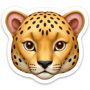 Cheetah sticker