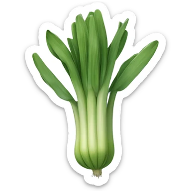 leek plant police sticker