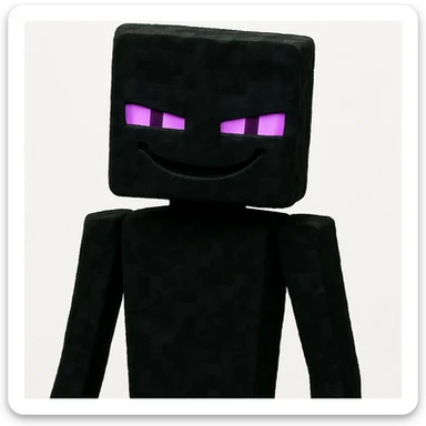 Keep the picture quality and style exactly the same. Give the character a mischievous expression in the same style as the reference image. sticker