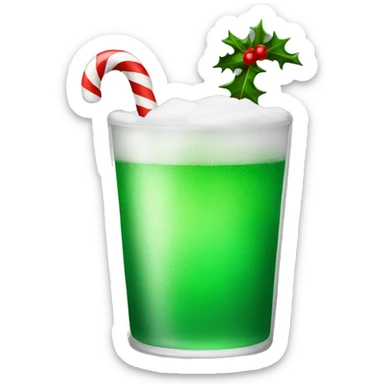 Christmas drink  sticker