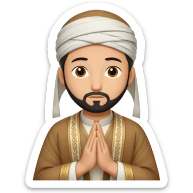 shia praying sticker