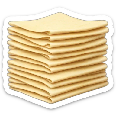 Small Stack of flour tortillas sticker