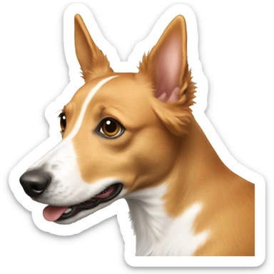 Portuguese podengo sticker