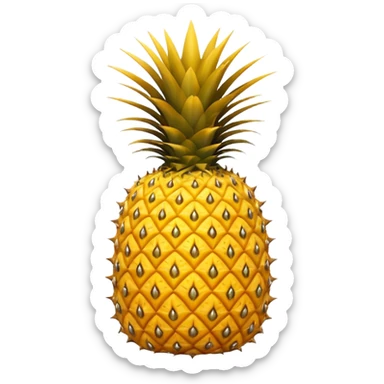 upsidedown  pineapple emoji 🍍 sticker