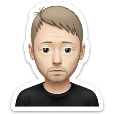 radiohead sticker