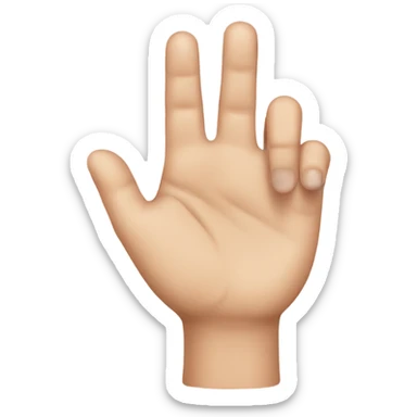 auricular finger sticker