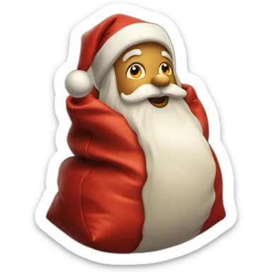 santas sack sticker