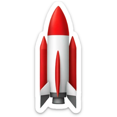 round red outline sign no entry for rocket rockets sticker