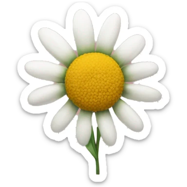 Flower grown sticker