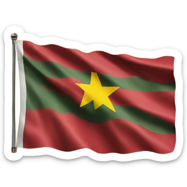 South vietnam flag sticker