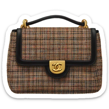 Tweed chanel bag  sticker