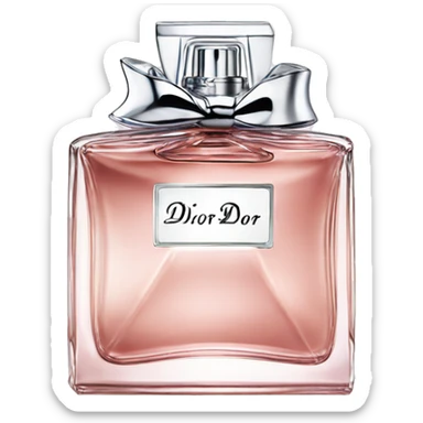 Dior perfume sticker