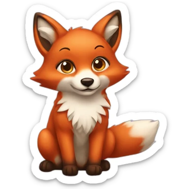 Sweetie-Fox sticker
