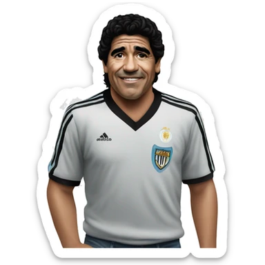 Maradona sticker