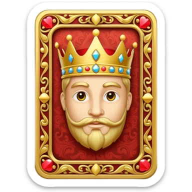 King Card sticker