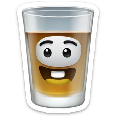 vodka shotglass sticker