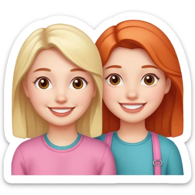 lily + alana sticker