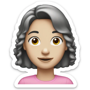 iPhone 15 pink  sticker