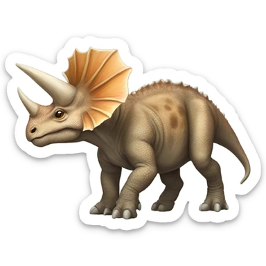 Triceratops  sticker