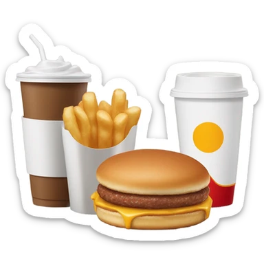 McDonald’s breakfast  sticker