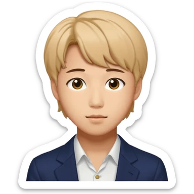 idol V, BTS group sticker