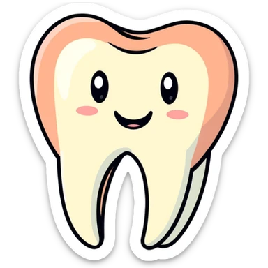 Tooth sticker