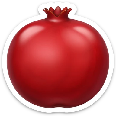 pomegranate emoji sticker