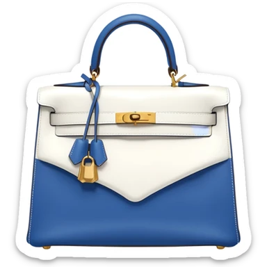  white kelly hermes bag sticker