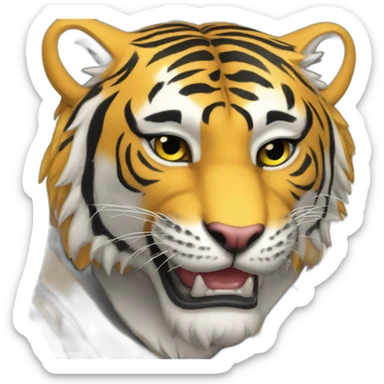 tigres qui fait l'amour sticker