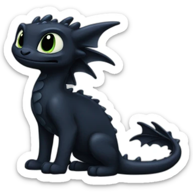 night fury sticker