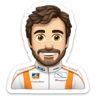 fernando alonso emoji sticker