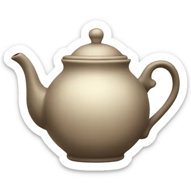 Neutral tea-pot  sticker