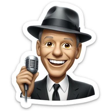 frank sinatra sticker