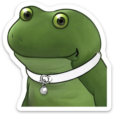 blue eyed girl de with choker sticker