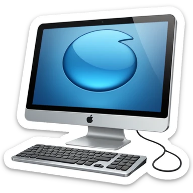 computer very technical sticker