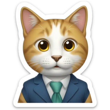 conferences cat sticker