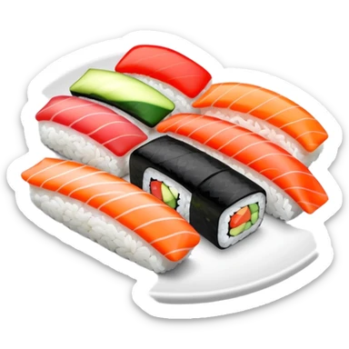 sushi + maki sticker