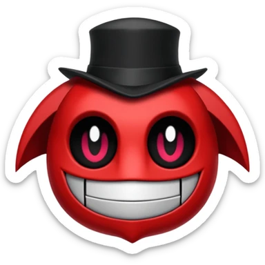 Hazbin hotel Alastor sticker