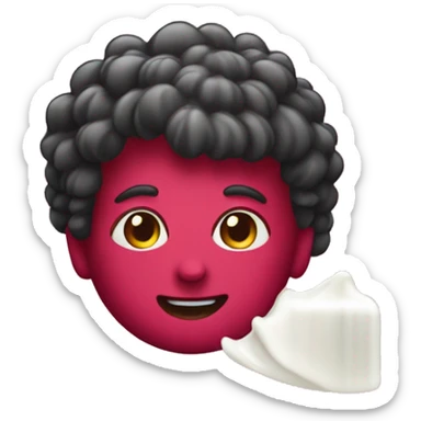 shampoo with a brand of raspberry sticker