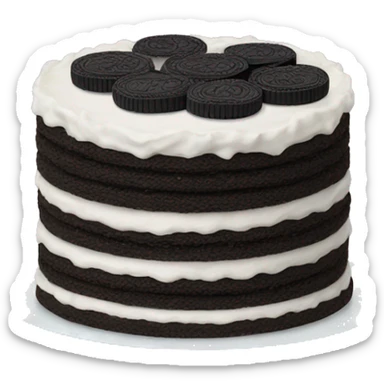 oreo cake sticker