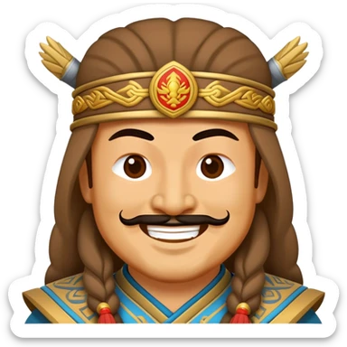 Genghis Khan emoji sticker
