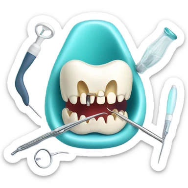 Wisdom tooth removal sticker