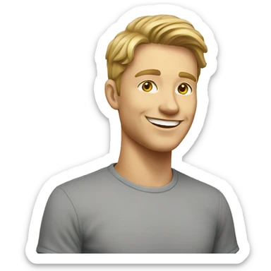 Swedish UNIVERSITY student, happy sticker