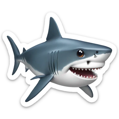 Shark sticker