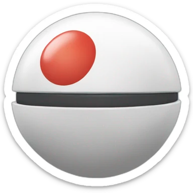 Poké ball sticker