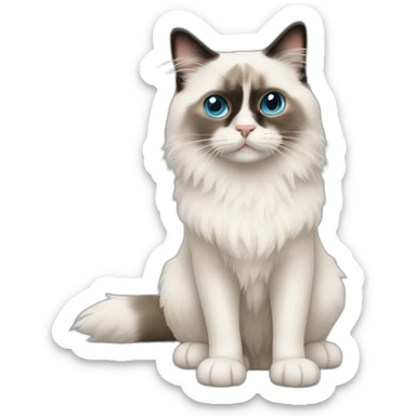 Ragdoll sticker