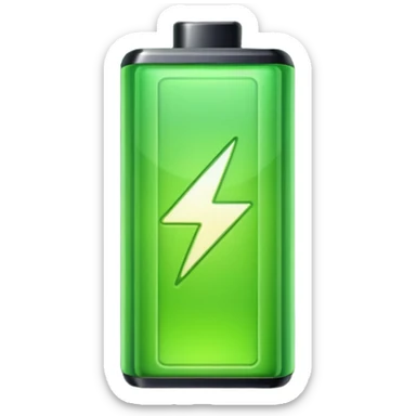 battery icon sticker