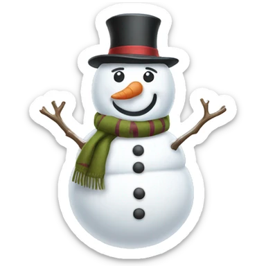 Snowman  sticker