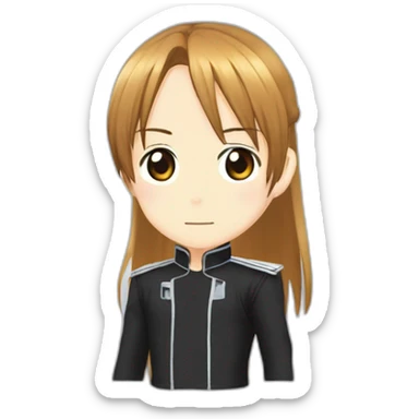 Kirito font des câlin coquin à Asuna from sword art online sticker