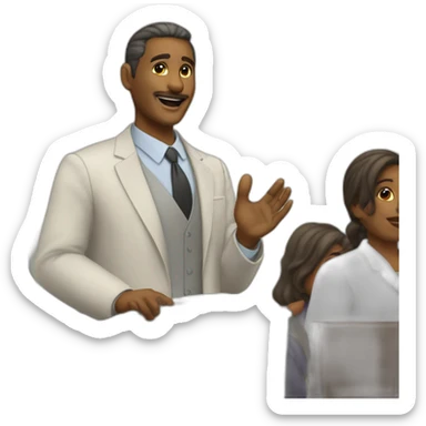 Jehovah’s witnesses preaching sticker